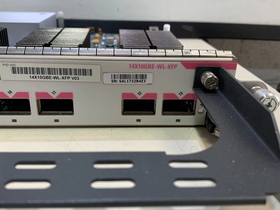 CISCO 14X10GBE-WL-XFP 14-PORT 10GbE LAN/WAN INTERFACE MODULE FOR CRS-3/X - USED - Image 2 of 4