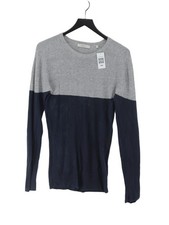 Marcs Men's Jumper XS Multi 100 Cotton Round Neck Pullover
