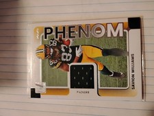 2025 Panini Donruss Football Savion Williams Relic 