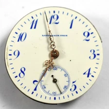 Vintage Longines? Private Label 29.25mm Hunting Pocket Watch Movement lot.wn