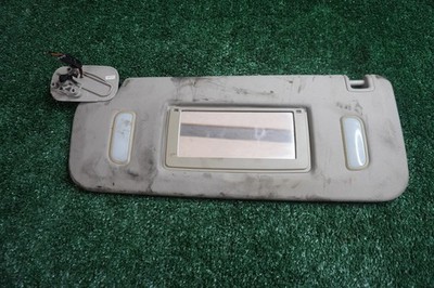 2007 2008 2009 CHEVROLET SILVERADO 1500 DRIVER SIDE LEFT Sun Visor OEM 1 Piece