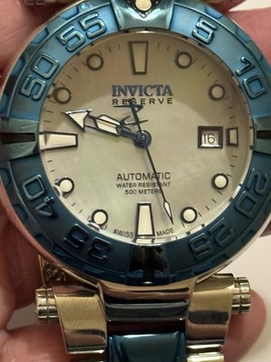Invicta Reserve limited ed. watch, 21880, 058/300, blue automatic, 26 jewel NWOB
