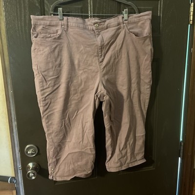 gloria vanderbilt capris, Stretchy,  size 24 W Curvy, All-Around Slimming Amanda