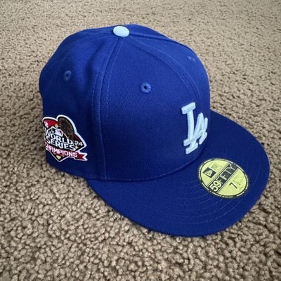 New Era 59Fifty LA Dodgers WS Champion 2024 Side Patch Fitted Hat High Crown