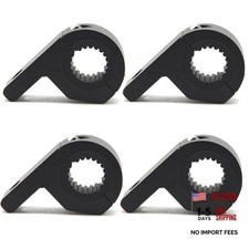 4 Pcs LED Light Bar Mounting Brackets, 0.75" 1" 4PCS 0.75  -1.25" Clamp Kit