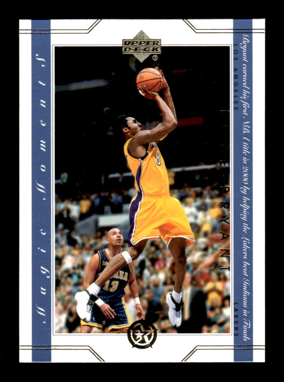 2002-03 Upper Deck Superstars Magic Moments # MM15 Kobe Bryant (B62) Lakers