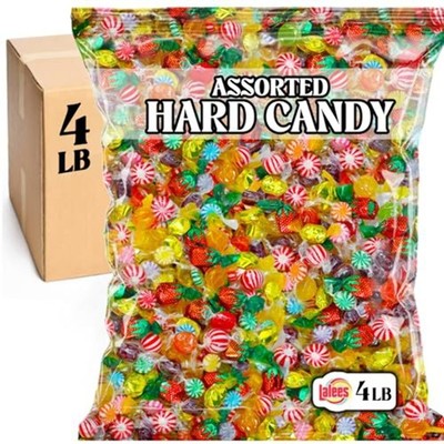 Bulk Hard Candy 4 Pounds Individually Wrapped Classic Mix Office Candy Variety