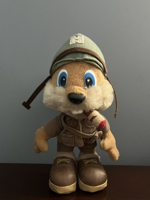 Vintage Conker the Squirrel Conker s Bad Fur Day Video Game Plush 2005 