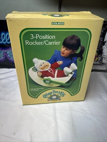 Cabbage Patch Kids 3-Position Rocker/Carrier, Vintage 1983 JUST THE BOX!!!!!