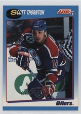 1991-92 Score Canadian Bilingual Scott Thornton #605 0ot5