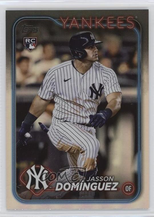 2024 Topps Series 1 Rainbow Foil Jasson Dominguez #60 0j8k