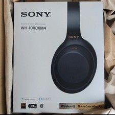 offer SONY WH1000XM4 Noise Cancelling Headphones with cover