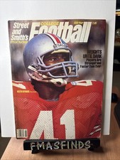 X8 1995 KEITH BYARS OHIO STATE Street & Smith’s Football Magazine 