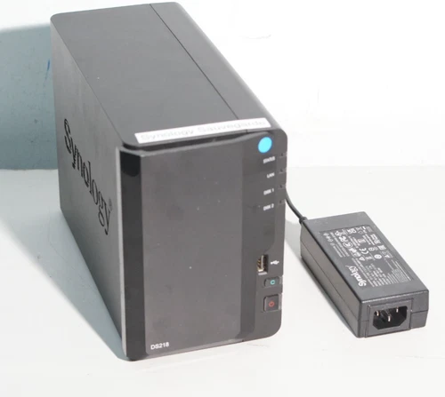 Serveur NAS Synology DS218 6To (2x 3To WD Red) Quad-Core 2Go RAM Transcodage 4K