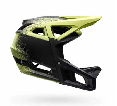Fox Proframe RS Aura Helmet Lime Medium 55-59cm | eBay