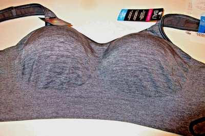 Nw Bali sz. XL Comfort Revolution  Bra 3488  Wireless Bra 3488  Heather Gray