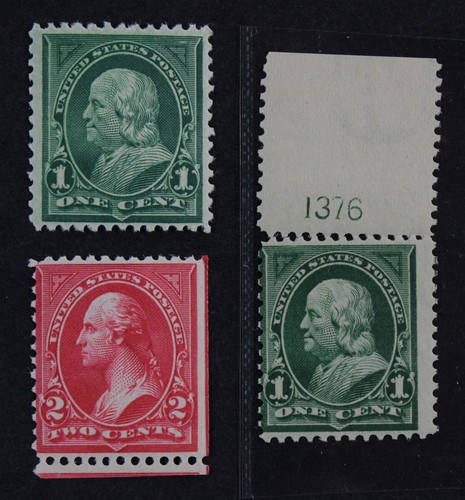 CKStamps: US Stamps Collection Scott#279 279B 1c 2c Mint NH OG | eBay