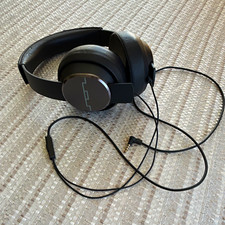  SOL REPUBLIC EX Black Over-Ear Wired Headphones 3.5mm Jack On-Cable Mic