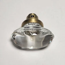 Nostalgic Warehouse Rope Rosette Crystal Door Knob Antique Style Dummy Handle