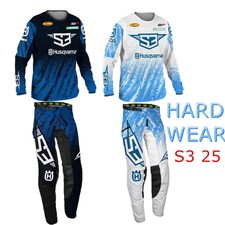 Maglia 2025 HARD Wear Husqvarna Mx Gear Set Off Road Moto Combo Enduro Motocross
