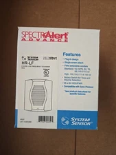 System Sensor HR-LF Low Frequency Sounder Red New