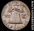 1958-D Silver Franklin Half Dollar - Scarce  Better Date  No Reserve  #M625 — photo 2