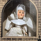 D&D MFG. CO. Nun Fashion Doll 1964 No.1200 White Habit Cross Original Box