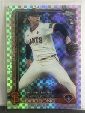 2025 Topps Chrome Update Series - Hayden Birdsong #USC159 X-Fractor (RC)