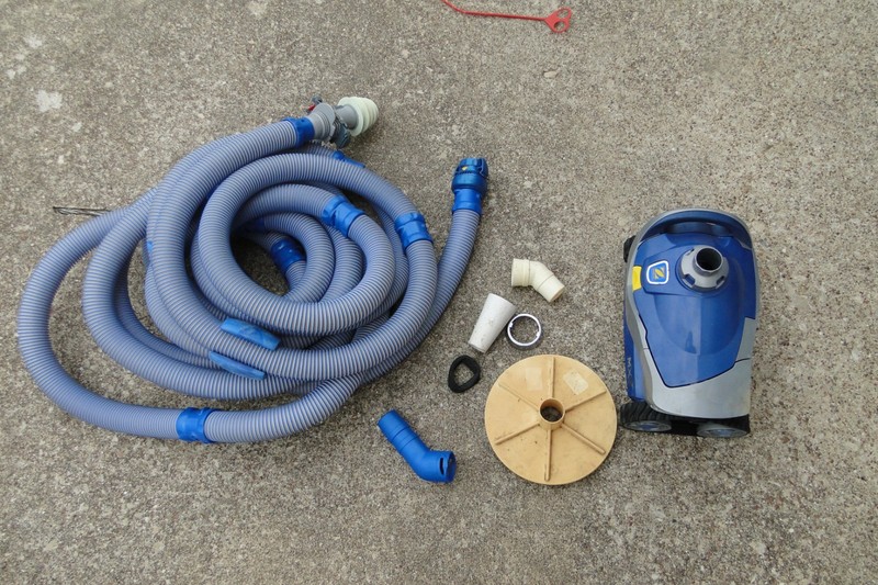 Zodiac MX6 In Ground Suction Pool Cleaner w/ 10 Section Hose & Ends Read Descrip