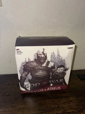 Iron Studios God of War 4 Kratos and Atreus Deluxe Art Scale 1/10 Statue Openbox