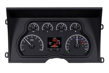 Dakota Digital 1988-94 Chevygmc Pickup Hdx Black Analog Gauge Kit Hdx-88c-pu-k