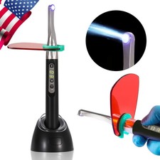 Woodpecker iLED Style Dental Curing Light Lamp 1 Sec Resin Cure 2500mw/c  Black