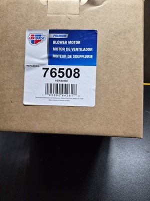 Brand new Carquest Premium blower motor, never installed and still Sealed