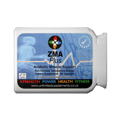 ZMA 1000MG PRO Portion 90-TESTOSTERON-BOOSTER-ANABOL-MAGNESIUM-B6-ZINK-MUSKEL