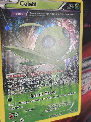 Pokémon TCG Celebi XY Black Star Promo XY93 Holo NM | eBay