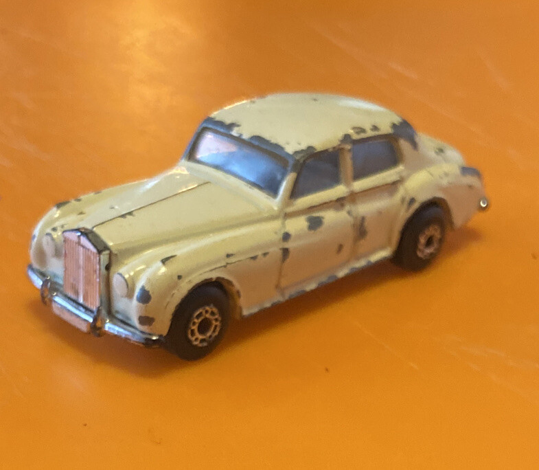 1985年 マッチボックス ロールスロイス シルバー クラウド マカオ Vintage Matchbox 1985 Rolls Royce Silver Cloud Macau Rare Original