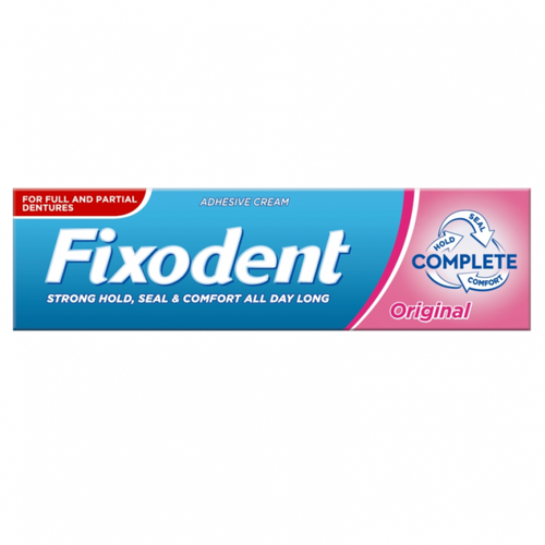 Fixodent Multicolor Best Hold & Comfort Long Day Denture Adhesive Cream 47 ml - Bild 2 von 6