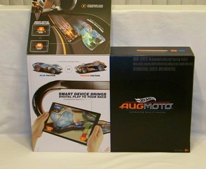 hot wheels augmoto augmented reality racing track set