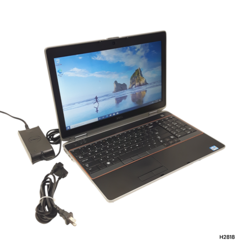 Dell Latitude E6520 15.6"Laptop i5-2520M 4GB Ram 320GB HDD Win 10 Pro H2818