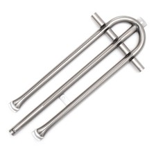 Edelstahl Brennerrohr MITTE f&uuml;r 3-flammige Gas- Grill-/Br&auml;ter Ersatzteil Zubeh&ouml;r
