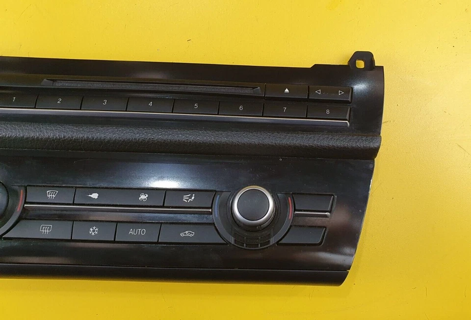 BMW 5 F10 520D 530i M SPORT 2010-2013 Panel de control térmico unidad de interruptor 9236483 Foto 3 de 4