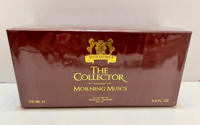 Morning Muscs The Collector by Alexandre J 3.4 oz / 100 ml Eau de Parfum Sealed