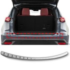 For Mazda CX-9 2023 Car Accessories Steel Rear Bumper Protector Scuff Cover Trim