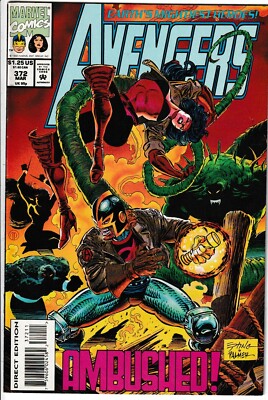 MARVEL COMICS AVENGERS #372 (1994) 1ST PRINT VF