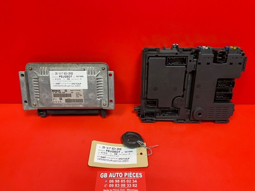 Kit De Démarrage Calculateur Pour Smart Fortwo 0.6i - Pièces D'origine Références 0003107V005...