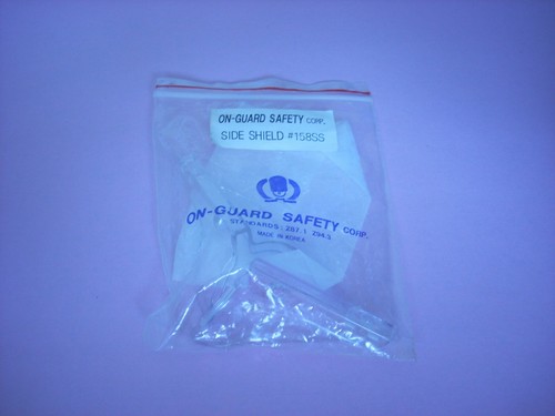 ON-GAURD SAFETY CORPORATION SIDE SHIELDS #158SS (1 PAIR) STANDARDS: Z87.1 Z94.3