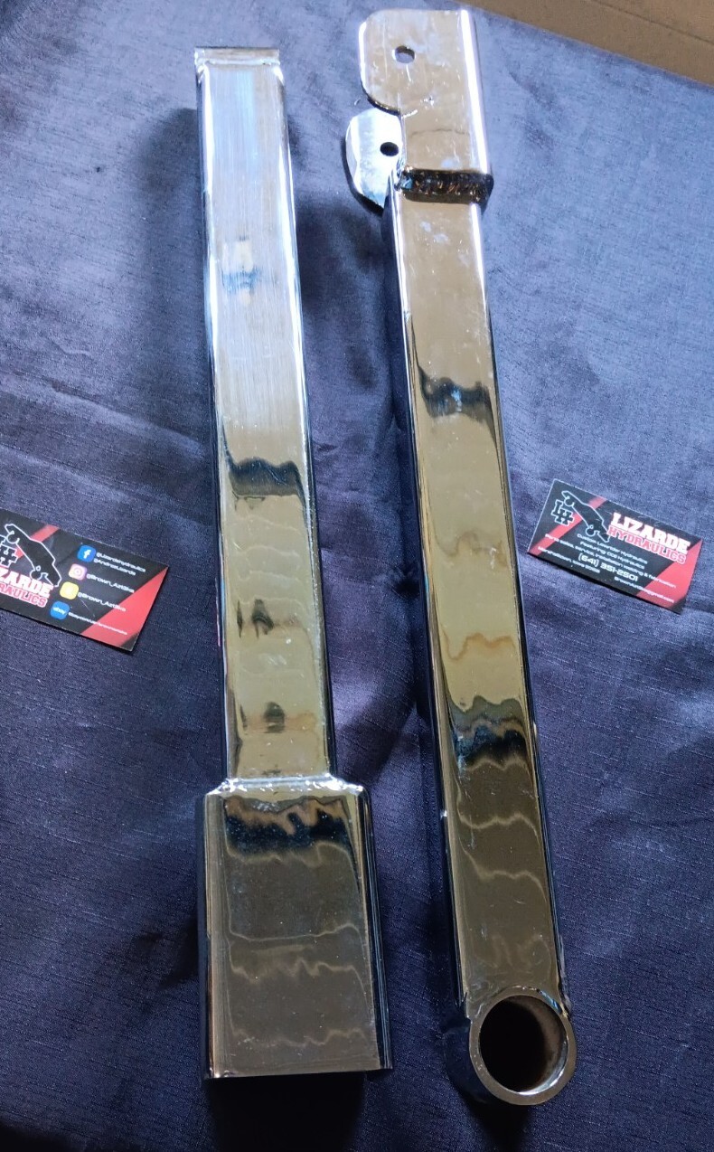 Lowrider Hydraulics, B Body Upper trailing arms 2pcs *Chrome eBay