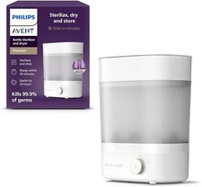 Philips Avent SCF293/00 Premium Baby Bottle Sterilizer with Dryer