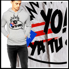 Puerto Rico Sabe Quote Hoodie Puerto Rico Afro Latino Boricua Taino Clear Print