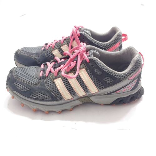 Liquor Timely Conclusion ADIDAS Kanadia TR 4 Womens Size 9 Pink Black Grey Trail Running Shoes | eBay